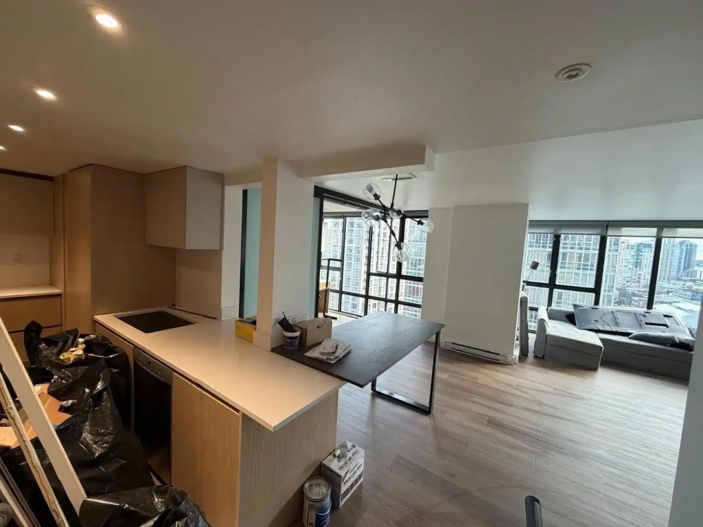 Residential apartment cleaning